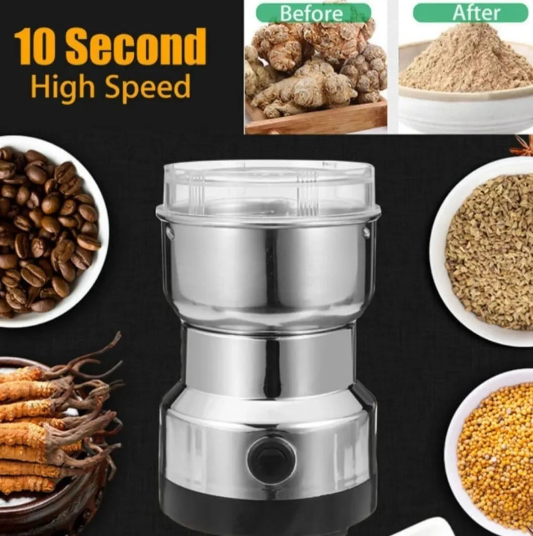 Molino Eléctrico para Café y Especias ☕⚡ Rápido y Potente