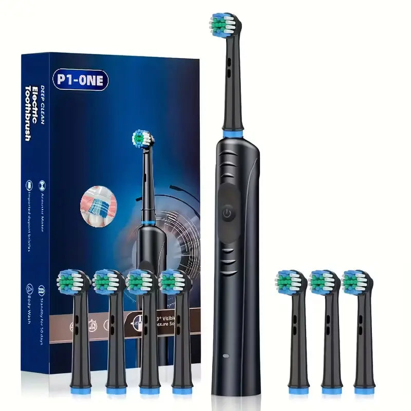 Cepillo Dental Eléctrico 360° 🦷 Limpieza Profunda y Automática