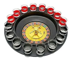 Ruleta de Shots con 16 Copas – Juego de Fiesta para Bebidas 🎉