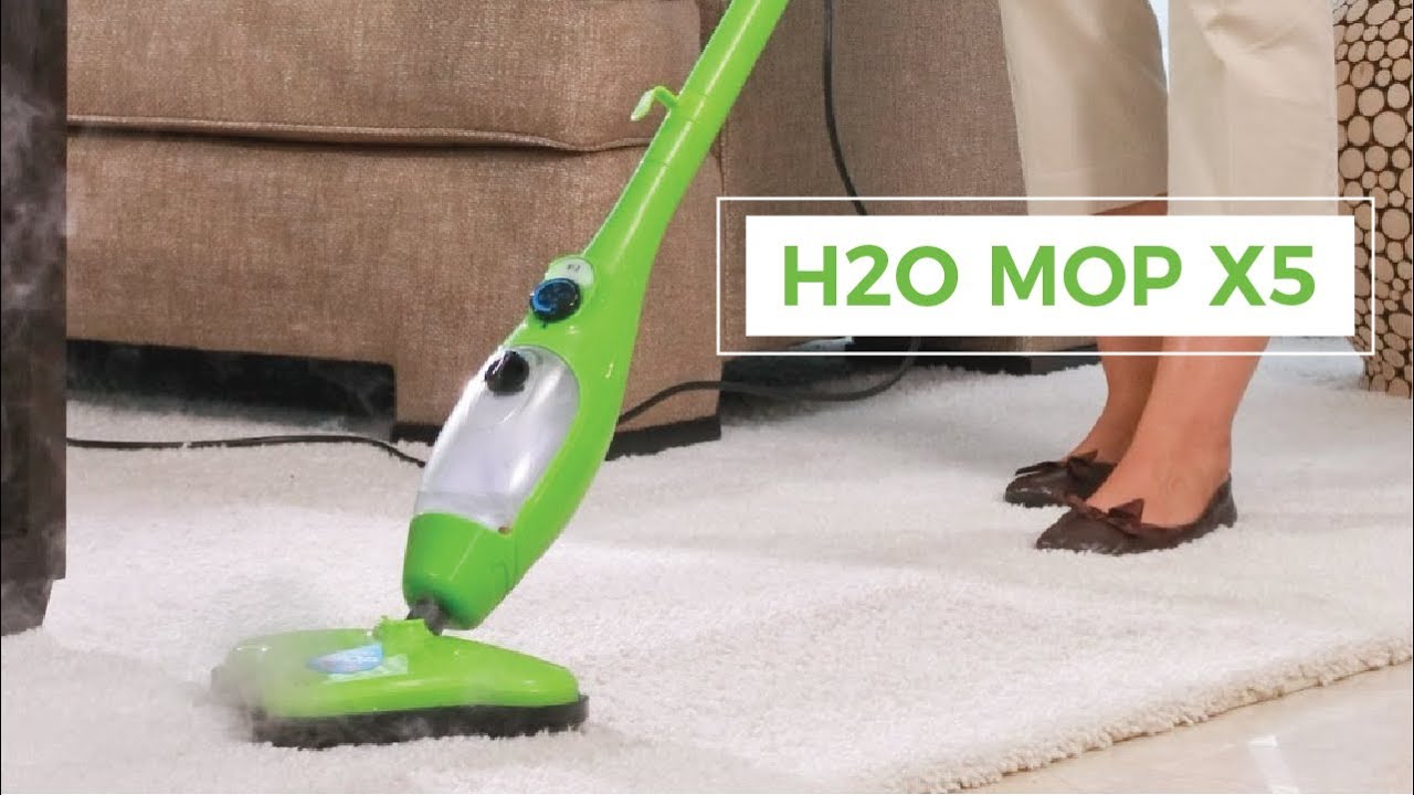 Maquina Vapor Steam Mop Pro Clear 5en1 Mejor Que H2o Mop X5
