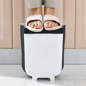 Basurero Plegable para Cocina 🗑️ Ahorra Espacio y Mantén Todo Limpio