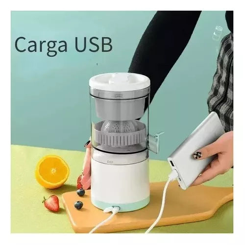 Exprimidor Eléctrico Recargable 🍊 Jugos Naturales en Segundos