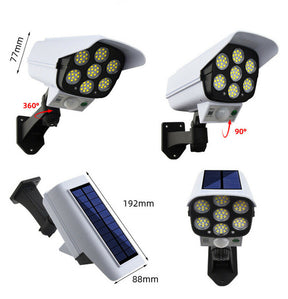 Lámpara Solar con Sensor de Movimiento ☀️💡 Iluminación Automática Exterior