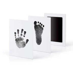 Kit de Huellas para Bebé 👶🖐️ Recuerdo para Toda la Vida
