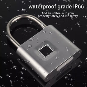 Candado con Huella Digital 🔐 Seguridad sin Llaves y Recargable