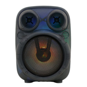 Parlante Bluetooth RGB 3” 🔊 Sonido Potente con Batería Recargable para Fiestas