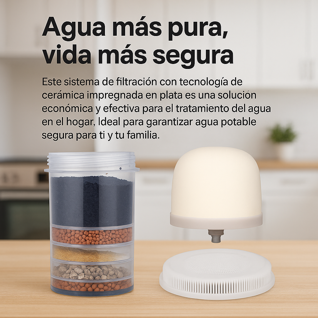Combo de Filtros para Purificador 💧 Compatible 14 y 16 Litros