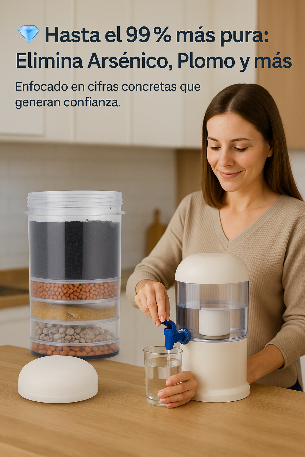 Combo de Filtros para Purificador 💧 Compatible 14 y 16 Litros