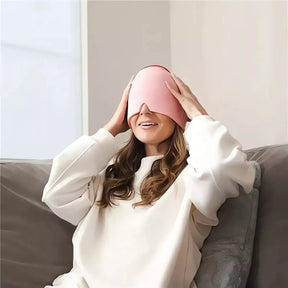 Gorro de Gel Terapéutico para Migraña – Alivio Frío y Caliente 🧊