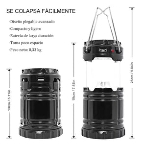 Linterna de Emergencia 🔋 Ilumina y Carga tu Celular en Cualquier Lugar y5700