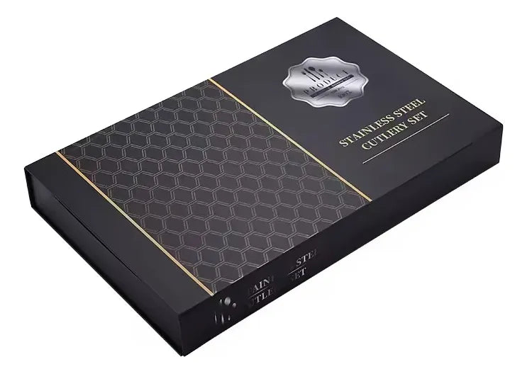 Juego de Cubiertos 24 Piezas 🍽 Acero Inoxidable Elegante para Cocina y Mesa