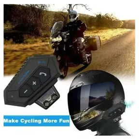 Intercomunicador Bluetooth para Moto 🏍️ Llamadas y Música en el Casco