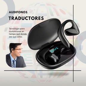 Audífonos Traductor de Idiomas Inalámbricos – Traducción en Tiempo Real 🌍