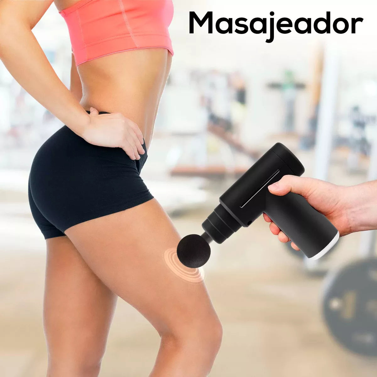 💆‍♂️🔥❄ Pistola de Masaje – Terapia Calor & Frío para Alivio Muscular