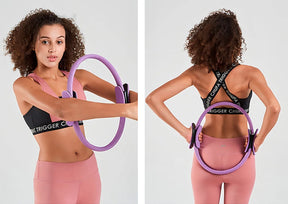 Aro de Pilates con Resistencia 🍑 Tonifica Cuerpo y Fortalece Músculos Fácil