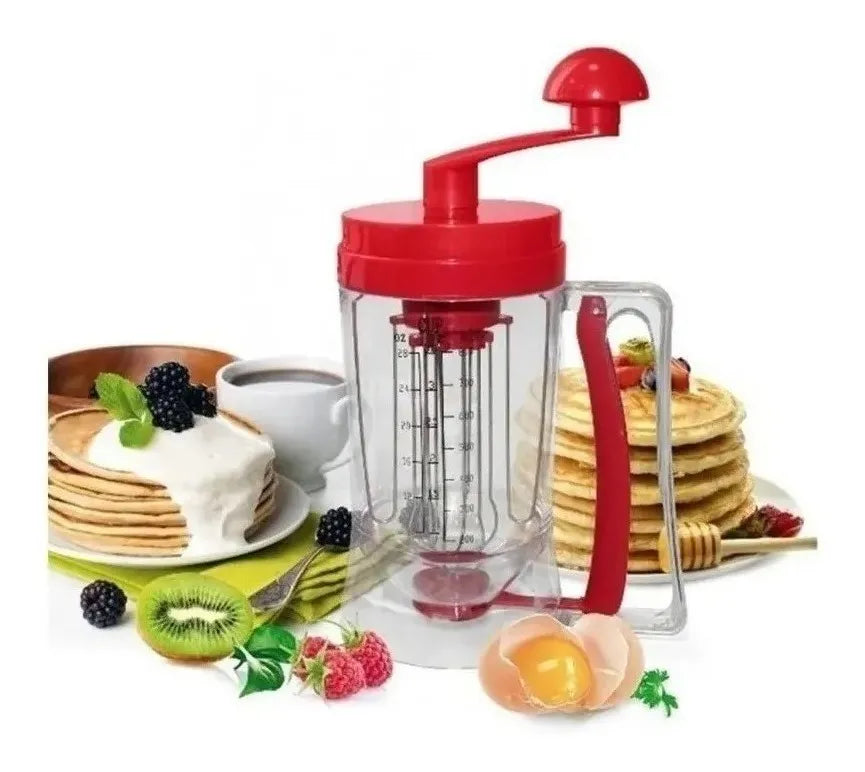 Mezclador Y Dispensador De Mezcla Cupcake Torta Waffles Masa