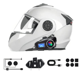Intercomunicador para Moto Q58 MAX 🏍️ Bluetooth, Llamadas y Música