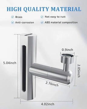 Grifo Extensor Multifuncional 🚰 Llave Tipo Cascada con 3 Modos de Agua