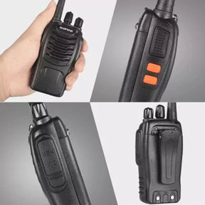 Kit x4 Radios Baofeng BF-888S 📻 Walkie Talkie UHF con Auricular