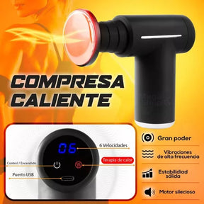 💆‍♂️🔥❄ Pistola de Masaje – Terapia Calor & Frío para Alivio Muscular