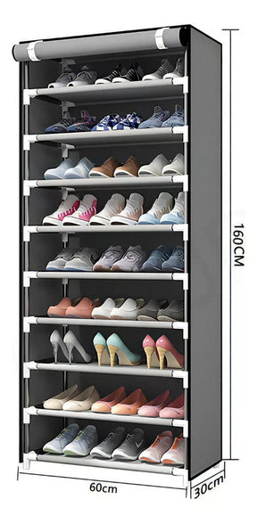 Zapatera Organizadora para Closet 👟 9 Niveles – Hasta 27 Pares