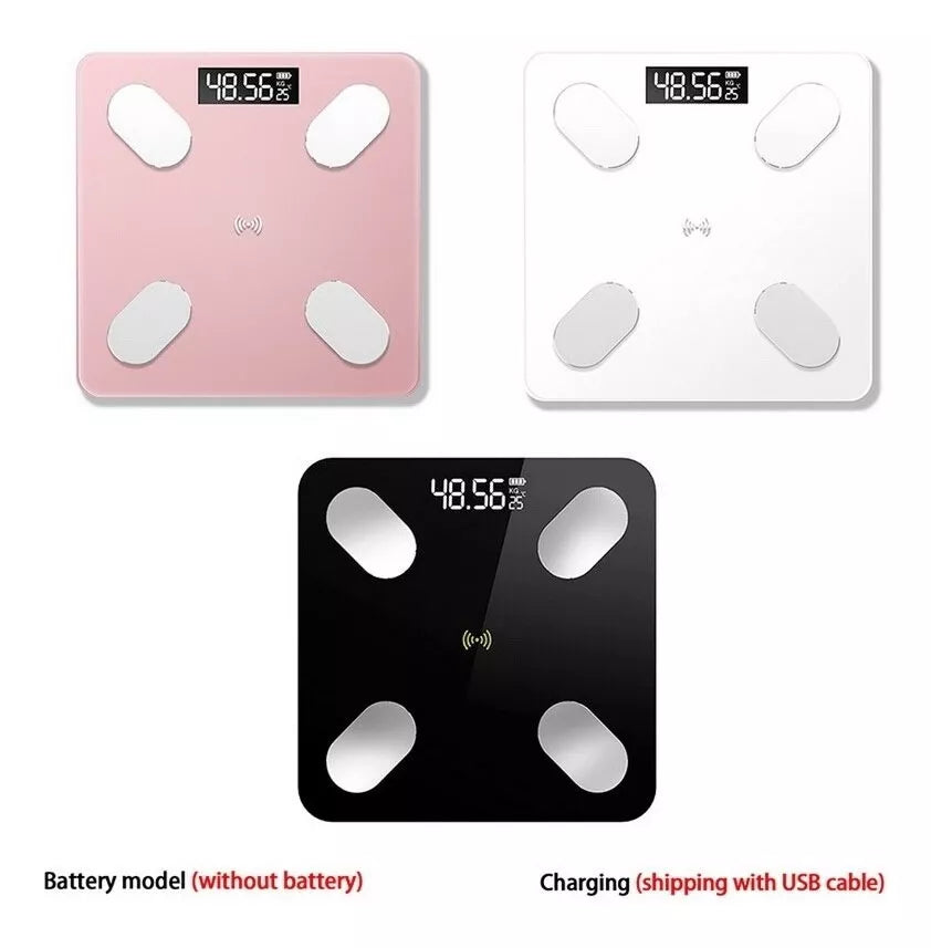 Báscula Digital Inteligente Bluetooth ⚖️ Control de Peso desde el Celular