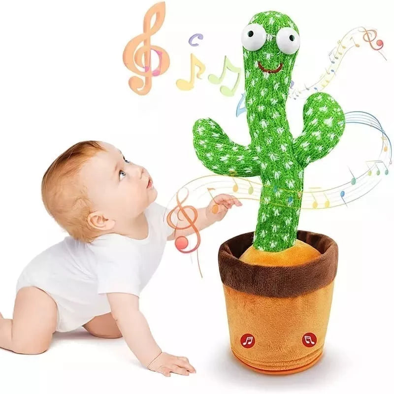 Cactus Bailarín Interactivo 🌵🎶 Imita Voz, Canta y Baila