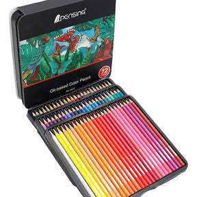 Kit de Dibujo Técnico PENSING 72 Piezas 🎨 Base Aceite con Estuche | Ideal para Estudiantes y Profesionales