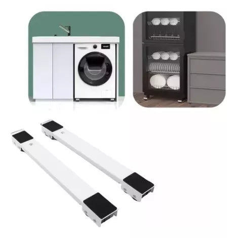 Base Ajustable para Nevera y Lavadora – Antideslizante y Resistente 🧺