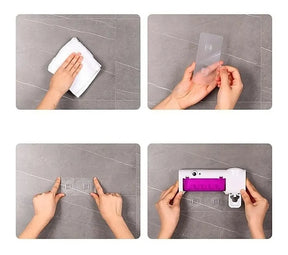 Esterilizador UV para Cepillos con Dispensador de Crema – Higiene Total 🦷