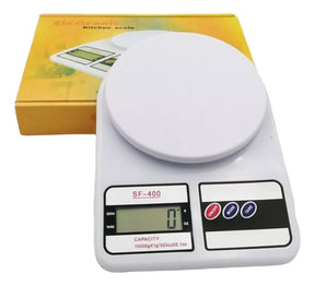 Balanza Digital de Precisión 10kg ⚖️ Función Tara + Pilas