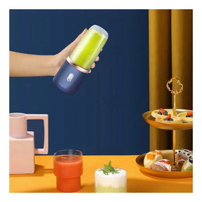 Mini Licuadora Portátil con Doble Vaso 🥤 Batidos para Llevar