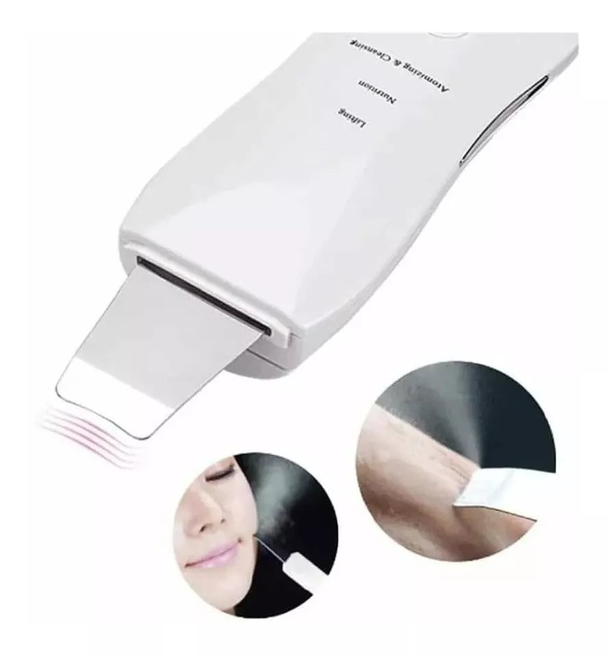 Espátula Facial Ultrasónica ✨ Limpiador Profundo de Piel