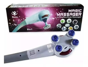 Masajeador Eléctrico Portátil 8 en 1 💆‍♂️ Alivio Muscular en Casa