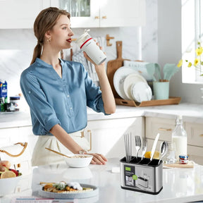 Portacubiertos Organizador de Cocina 🍴 Orden y Estilo en tu Cajón
