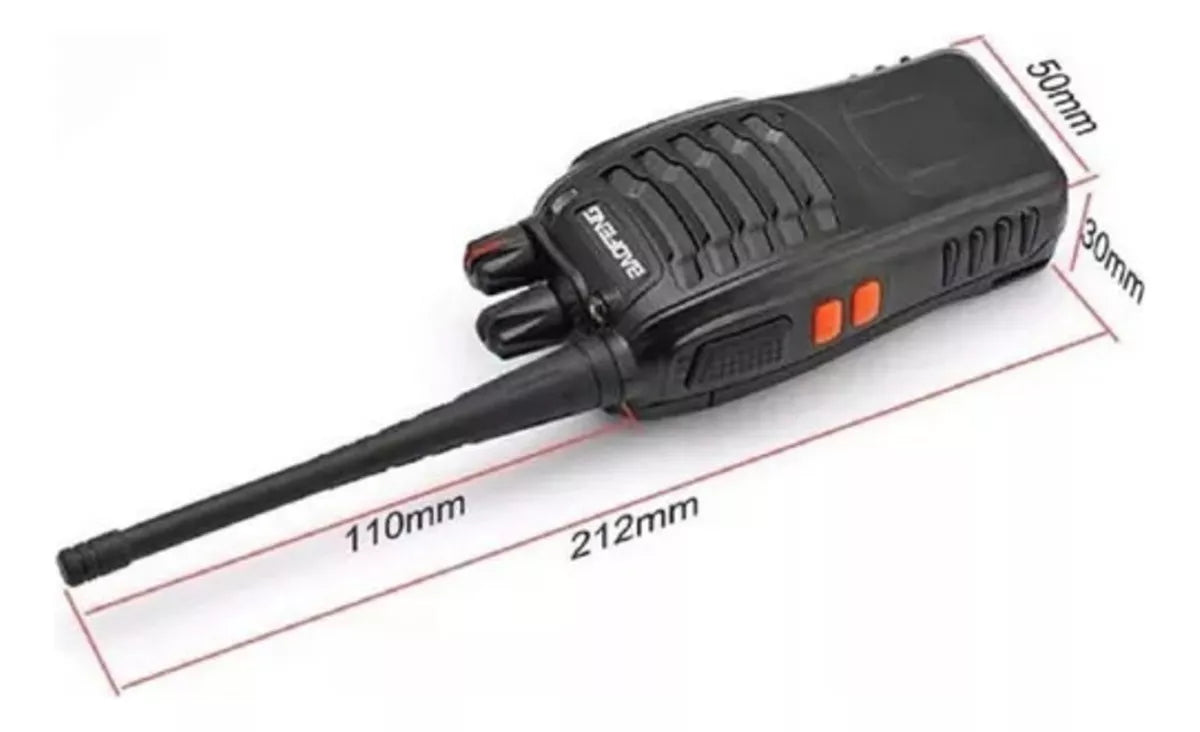 Kit x4 Radios Baofeng BF-888S 📻 Walkie Talkie UHF con Auricular