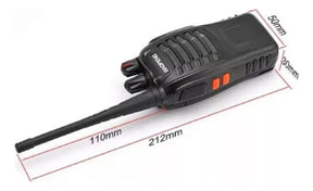 Kit x4 Radios Baofeng BF-888S 📻 Walkie Talkie UHF con Auricular