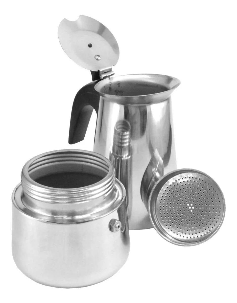 Cafetera Espresso Manual 9 Tazas ☕ Café Intenso en Casa