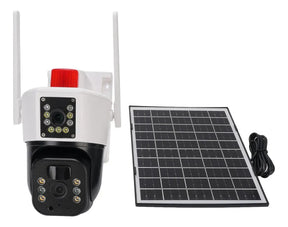 Cámara de Seguridad Solar 2 en 1 📷 4G + WiFi con Sensor de Movimiento y Visión Remota