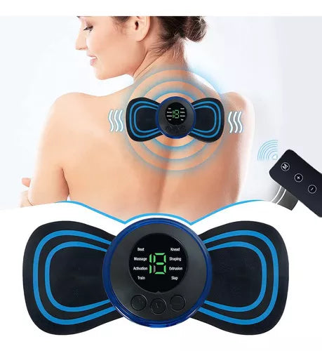 Mini Parche Masajeador Eléctrico para Alivio del Dolor 💆‍♂️
