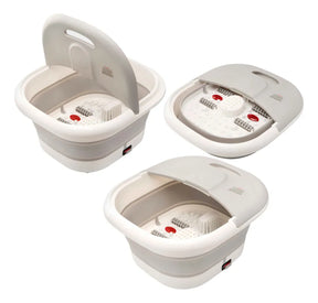 Tina Plegable para Pies con Hidromasaje y Calor 💆‍♀️ Spa Relajante en Casa con Burbujas