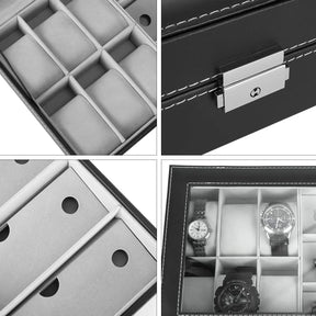 Estuche Organizador de Relojes y Gafas – Exhibición Elegante y Segura ⌚