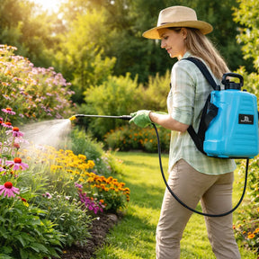 Pulverizador Eléctrico de Jardín 16L 🌿 Fumigación Fácil y Sin Esfuerzo