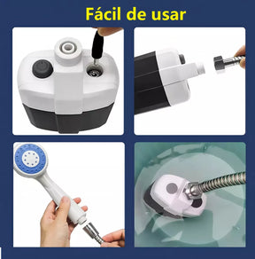 Ducha Portátil Recargable 🚿 Ideal para Camping y Emergencias