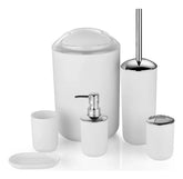 Kit de Accesorios para Baño 🛁✨ Elegante y Funcional | 6 Piezas