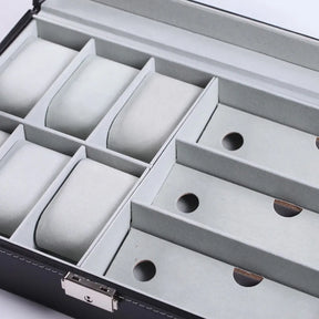 Estuche Organizador de Relojes y Gafas – Exhibición Elegante y Segura ⌚