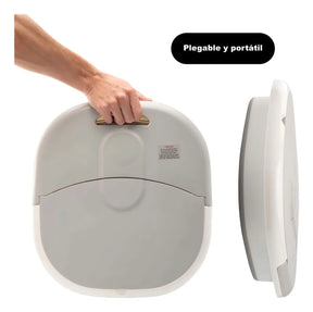 Tina Plegable para Pies con Hidromasaje y Calor 💆‍♀️ Spa Relajante en Casa con Burbujas