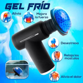 💆‍♂️🔥❄ Pistola de Masaje – Terapia Calor & Frío para Alivio Muscular