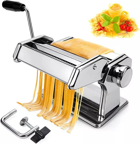 Máquina para Hacer Pasta Casera 3 en 1 🍝 Acero Inoxidable