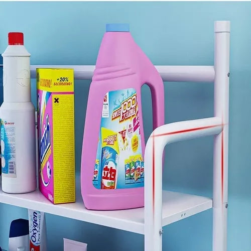 Estante Organizador para Lavadora y Baño – Ahorra Espacio con 3 Niveles 🧺